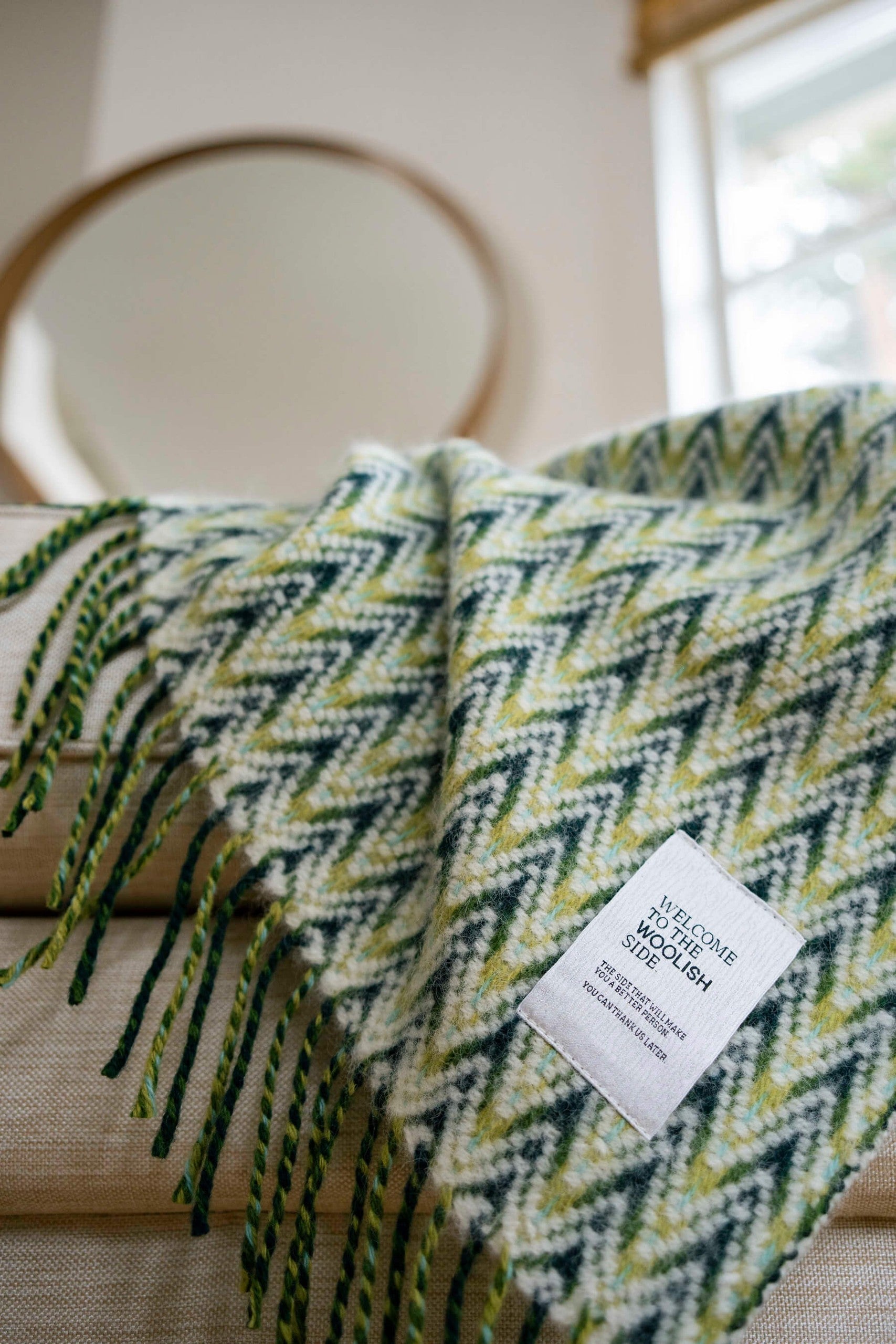 Amai wool throw