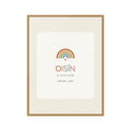 Oisín — Irish name meaning nursery print with rainbow